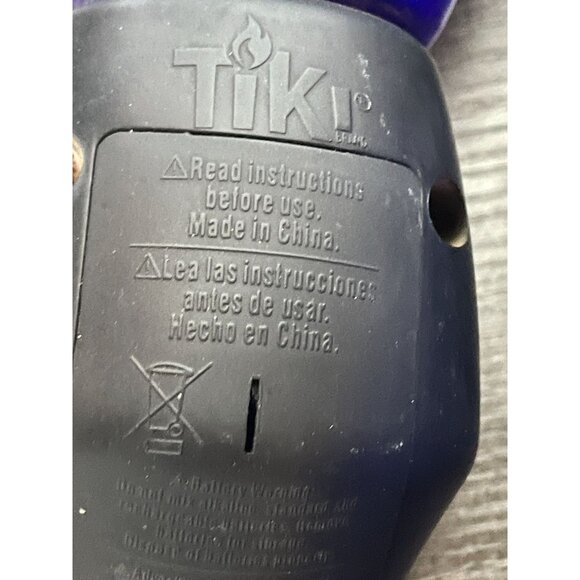 4 Tiki Premium glowing torch LED retired glass pole lamp light citronella - Picture 6 of 9